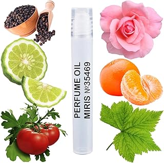 MIRIS No. 35469, Inspired by Lac Essential, Long-Lasting Perfume Oil for Men Roll-On, Rollerball 0.34 Fl Oz / 10 ml