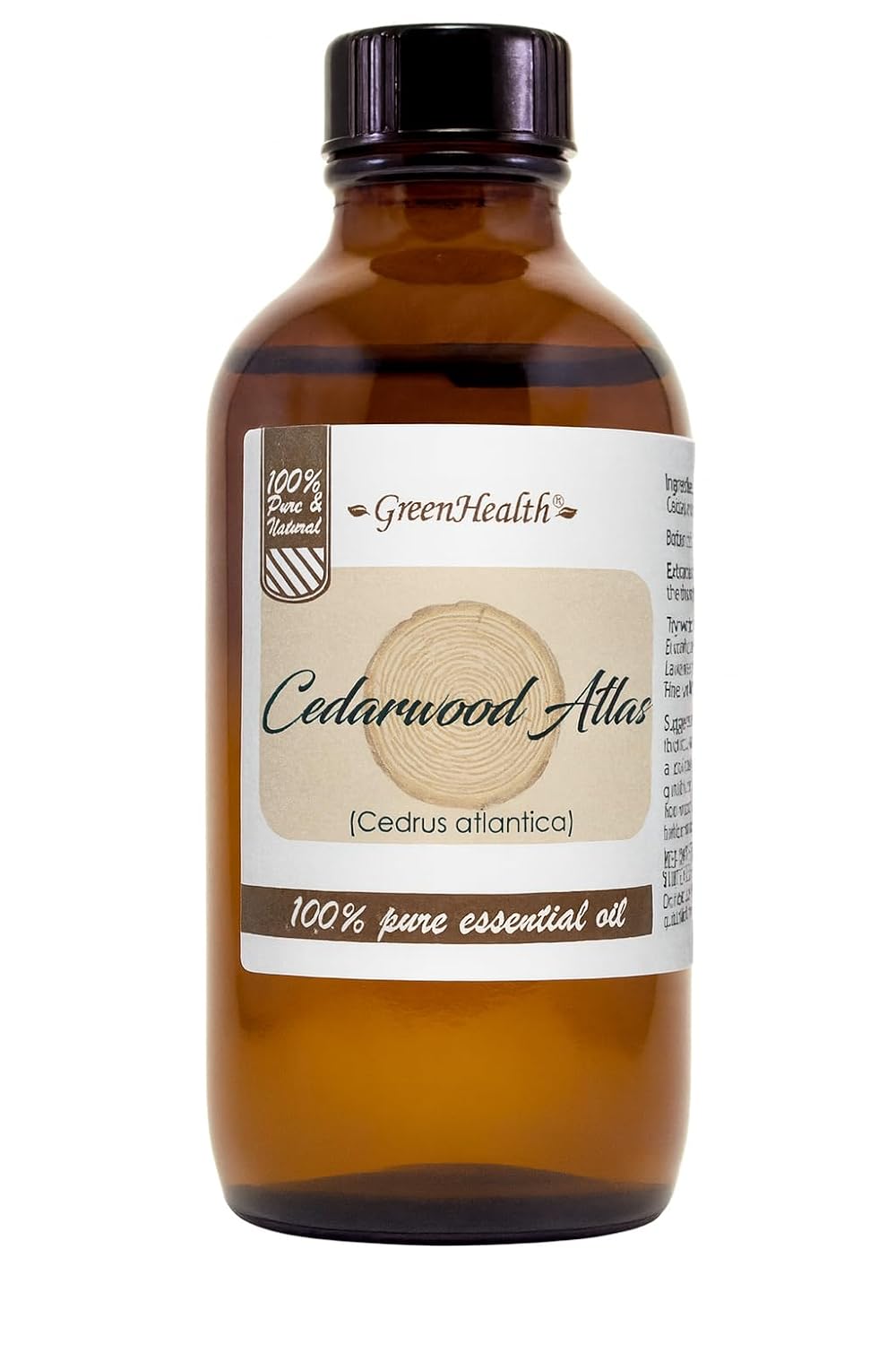 Cedarwood Atlas Essential Oil - 4 fl oz - 100% Pure Essential Oil - GreenHealth