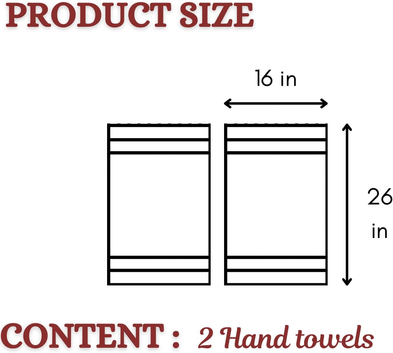 Luxury Bow Hand Towels – Set of 2 - Ultra-Absorbent & Quick-Dry Cotton Towels for Bathroom, Spa & Hotel Quality Comfort (Pink Bows, Hand Towel)