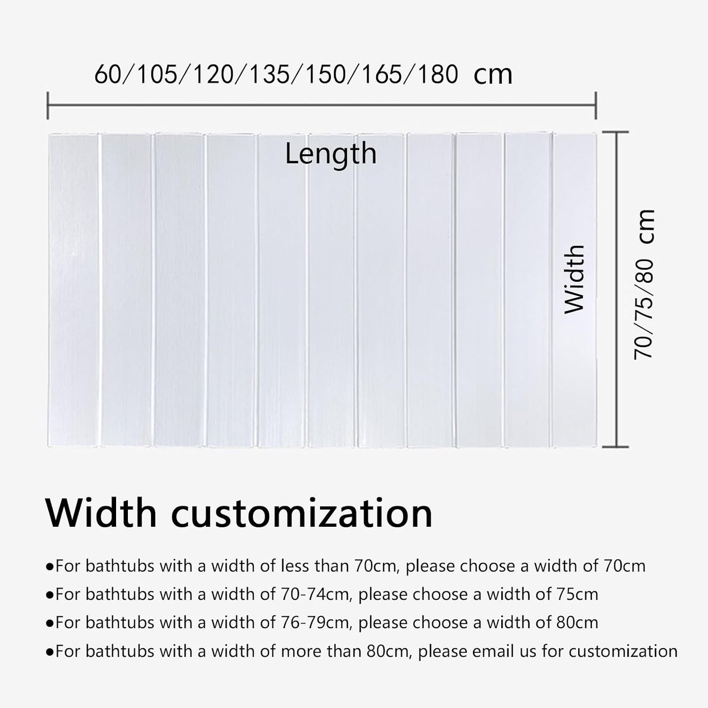Dustproof Bathtub Insulation Cover - Foldable Bath Lid & Tray Shelf for Spa, Shower & Bathroom - 1.2cm Thick, Durable, Easy to Clean (80x120cm)