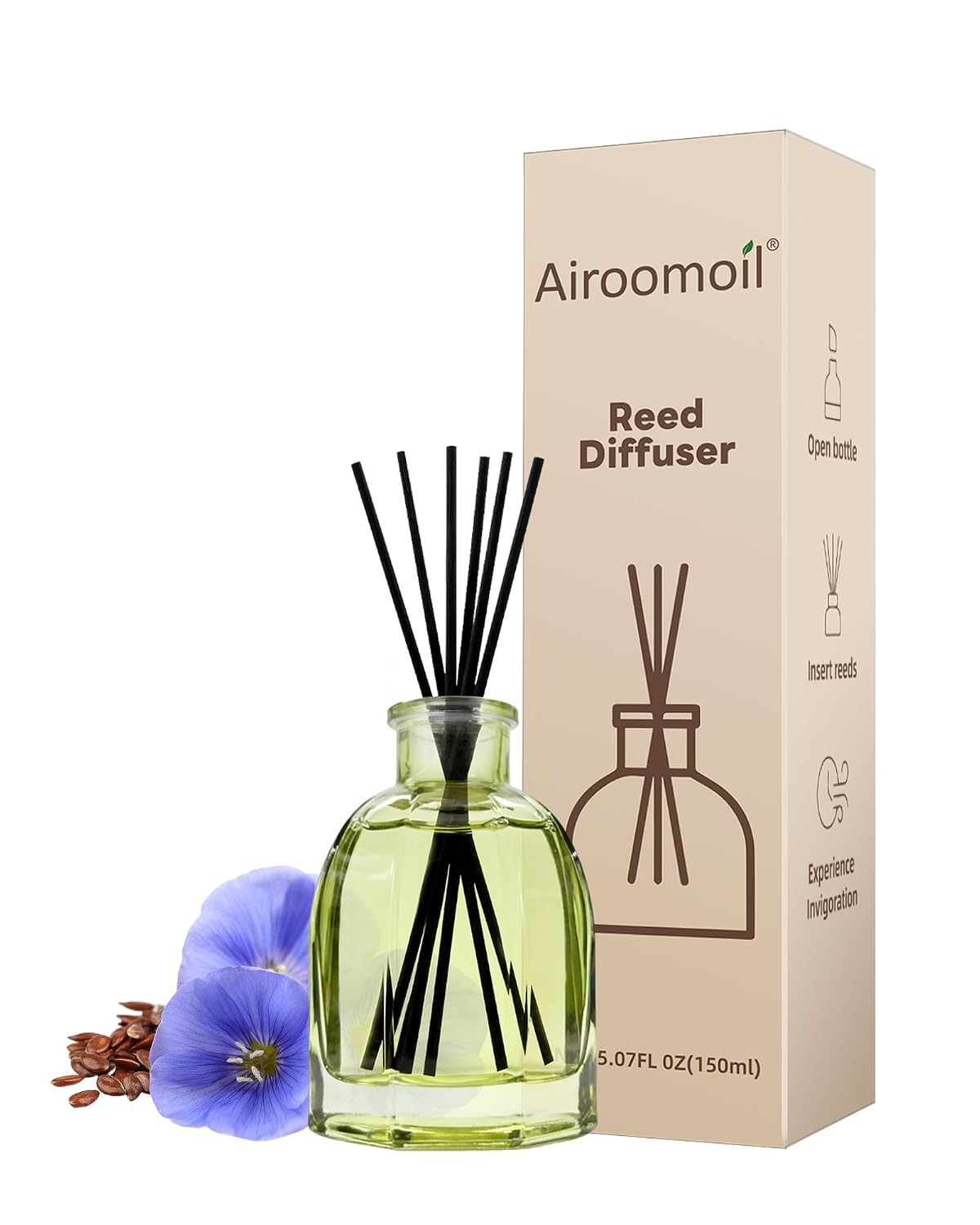 Clean Linen Reed Diffuser Set