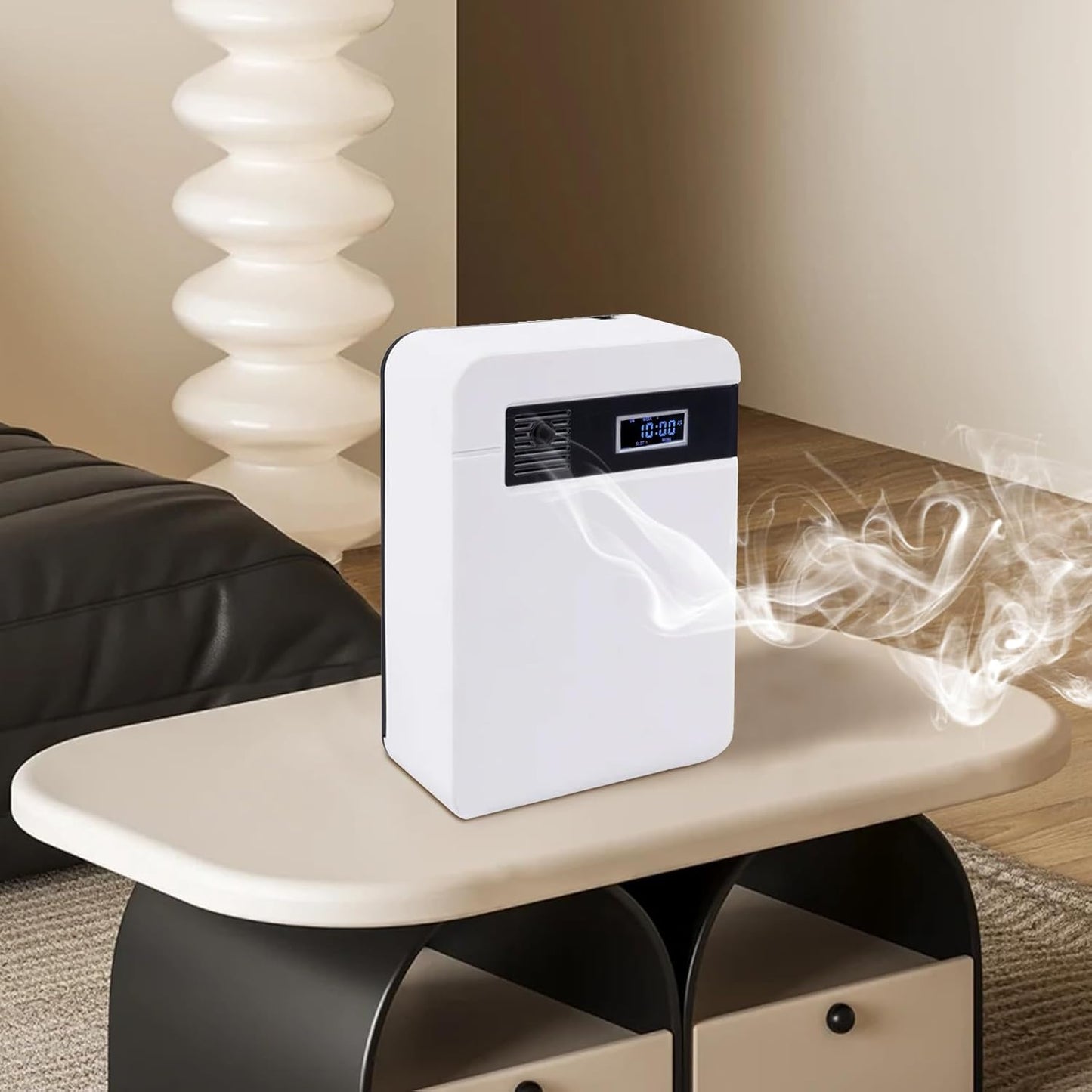 Scent Air Machine Cold Air Waterless Oil Diffuser Wall-Mounted & Tabletop Hotel Collection Diffuser with LED Display for Home, Large Room and Hotel