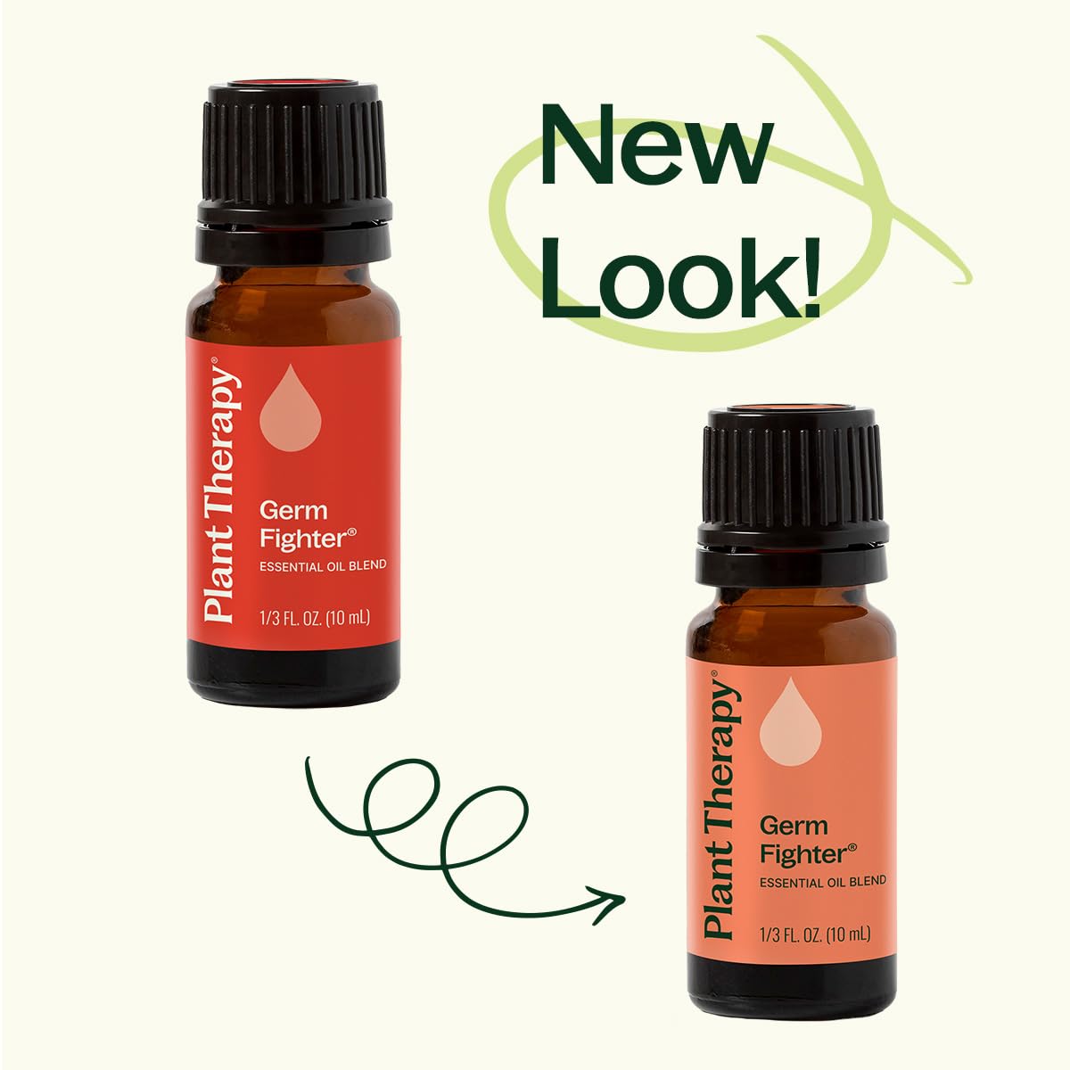 Plant Therapy Germ Fighter Essential Oil Blend 100 mL (3.3 oz) Pure