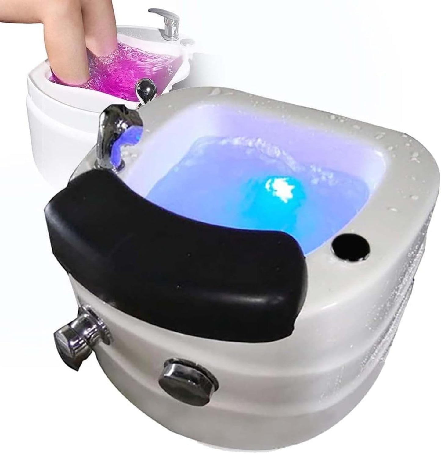 Footbath Foot Soak Tub,Pedicure Sink with Heat and Massage Pedicure, Massage Equipment Home Foot Bath Special for Hotel Foot Bath for Foot Soaking