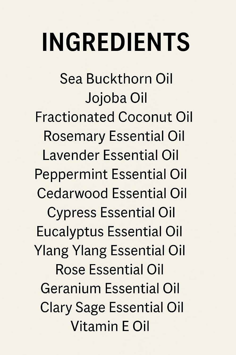 Hair & Scalp Tonic Essential Oil – Made from 14 Botanical Oils for Thicker, Fuller Hair • Root-Strengthening & Scalp-Nourishing Hair Serum • Refreshing Herbal Formula – Made in USA -1 oz