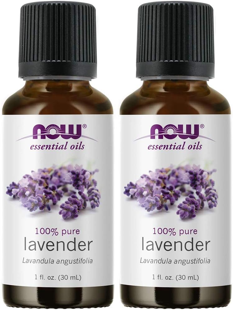 NOW Foods Lavender Oil, 1 Fluid Ounce (2 Pack)