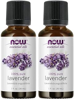 NOW Foods Lavender Oil, 1 Fluid Ounce (2 Pack)