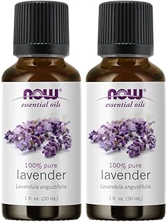 NOW Foods Lavender Oil, 1 Fluid Ounce (2 Pack)