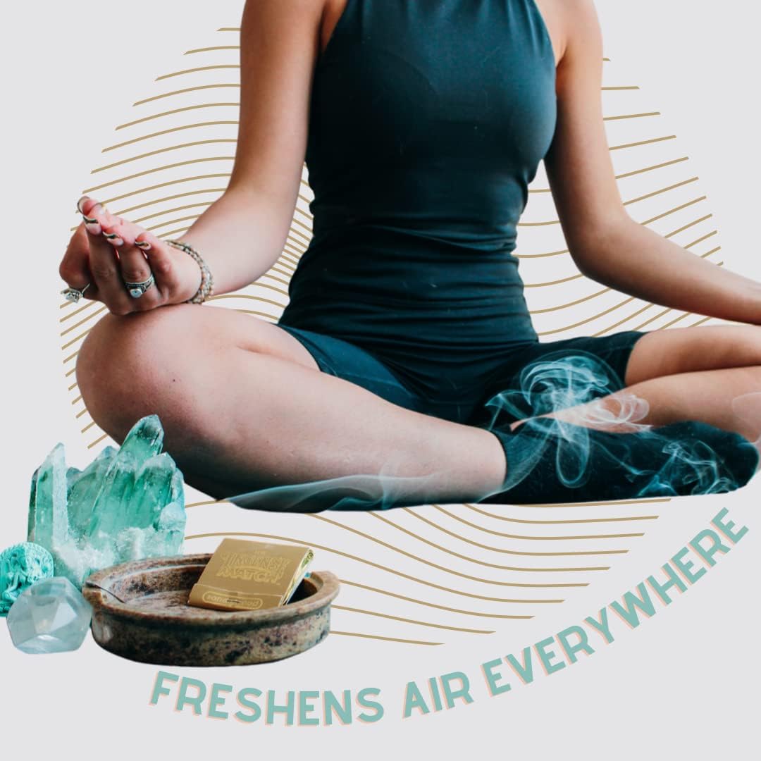 10 Pack Incense Matches: Variety Pack - Eliminates Bathroom Odors While A Adding Pleasant Aroma - 30 Light per Matchbook, 300 Lights per Purchase - Stocking Stuffer - Unique Gift Idea