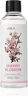Airkeep Reed Diffuser Oil Refill/Cherry Blossom/3.38oz（100ml/1 Pack/Scented Oil Refill for Reed Diffuser Home Fragrance for Bedroom, Bathroom Office Home Decor