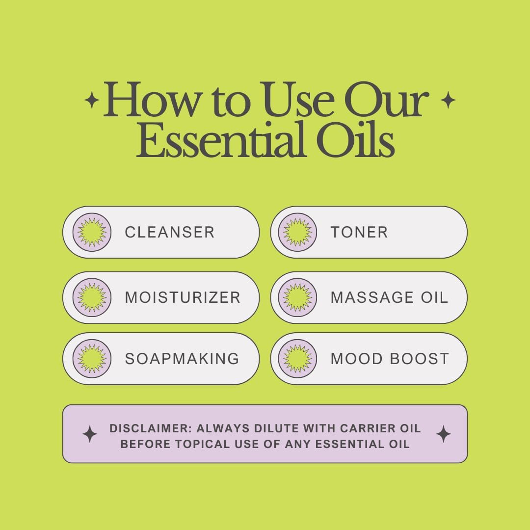 GreenHealth Lavender Essential Oil – 16 fl oz (473 ml) Amber Glass Bottle – 100% Pure & Uncut – Bulk Lavender Oil for Diffuser, Aromatherapy, Soap Making, Candles & DIY