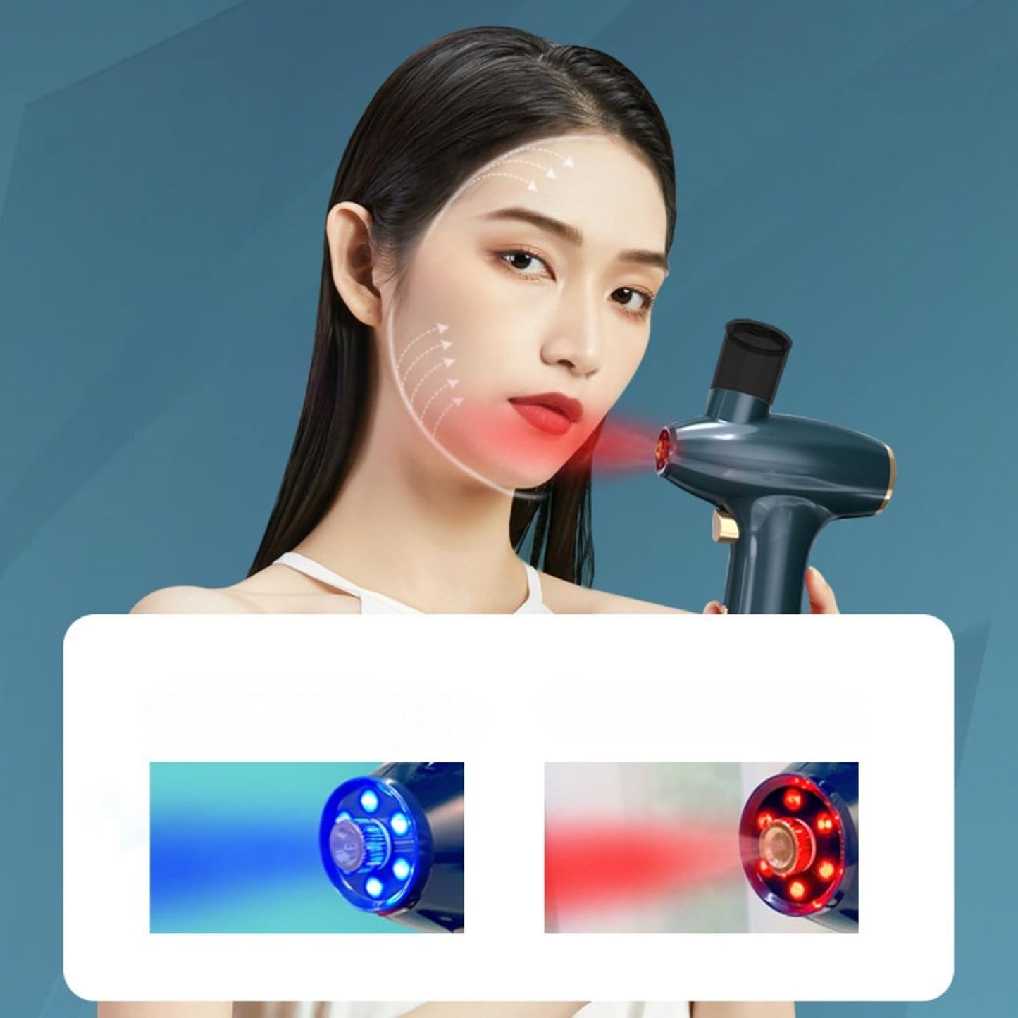 Nano Facial Mister, 0.38mm Fine Mist for Dry, Oily, Sensitive Skin,face Steamer for Facial(Not Heated),Face Nano Spray，Handheld Face Mister，Hydration，Facial Mist