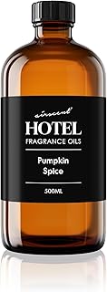 AirScent Pumpkin Spice Diffuser Oil - Pumpkin Spice Fragrance Oil Blend for Ultrasonic and Waterless Diffusers and Crafting - 500 mL, 16.9 fl oz Glass Bottle - Fall Scents