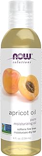 NOW Foods Solutions, Apricot Kernel Oil, Hair Moisturizer, Rejuvenating Skin Oil, Softens Fine Lines, 4-Ounce