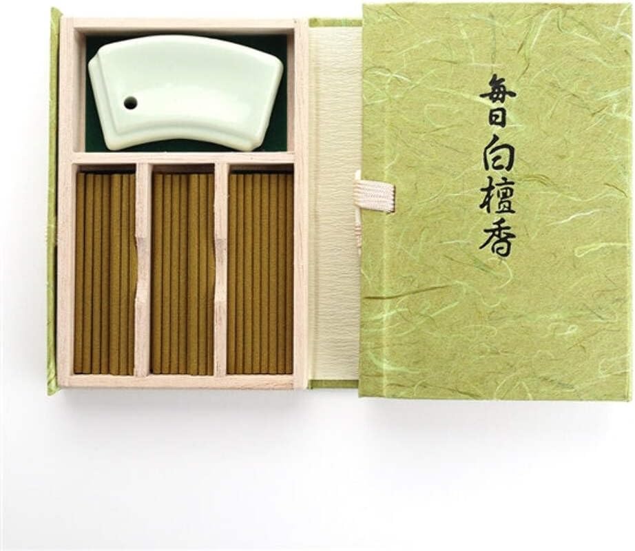 Mainichi Byakudan - Sandalwood Incense 60 Sticks by Nippon Kodo, Japanese Quality Incense Since 1575