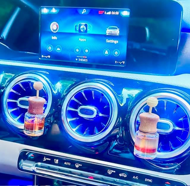 Car Air Freshener and Essential Oil Diffuser with Vent Clip, Handmade Long Lasting Scent, Eliminate Unwanted Odors, Organic & Vegan, 130 Fragrances (Pancakes and Maple Syrup, Single Diffuser)