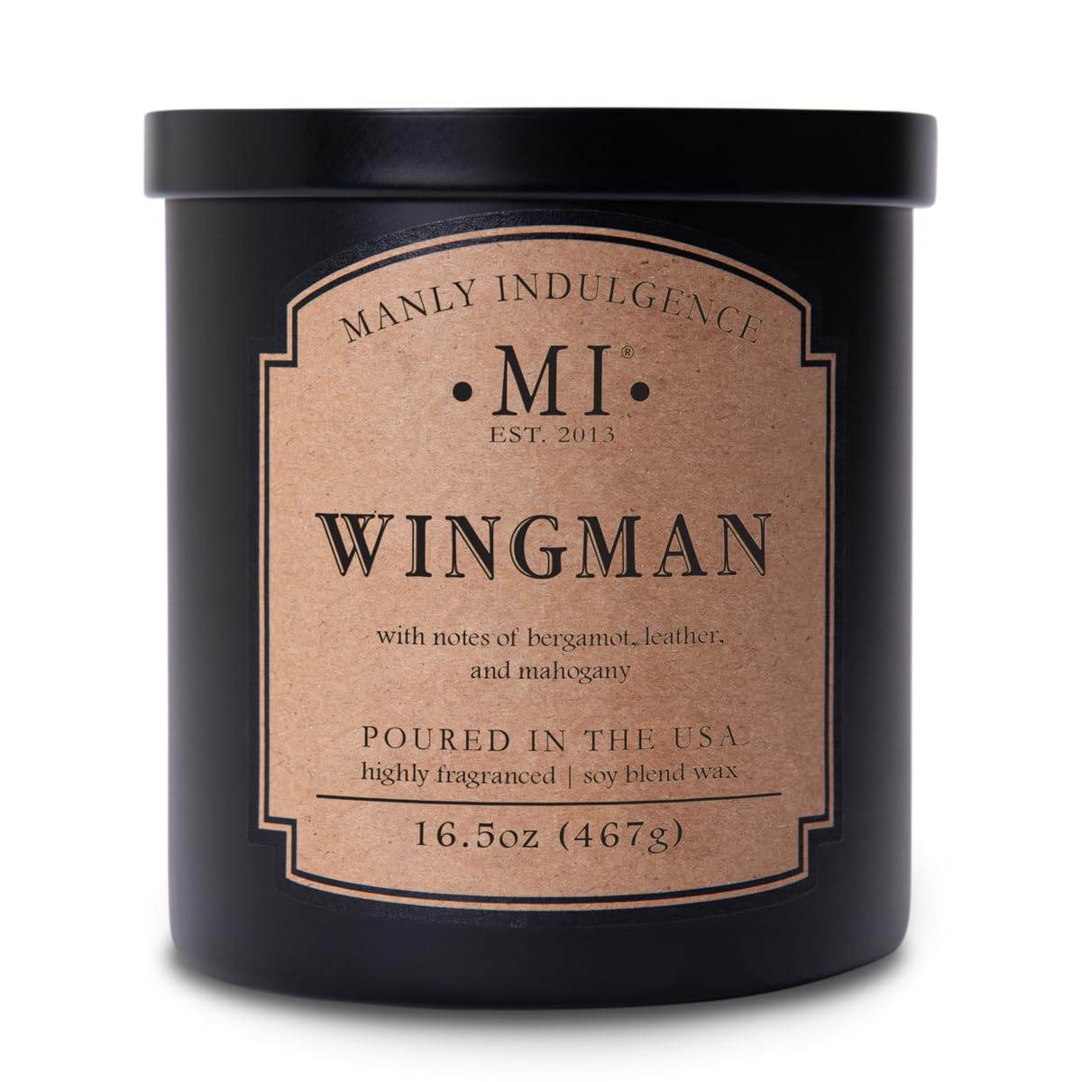 Manly Indulgence Wingman Scented Candles for Men