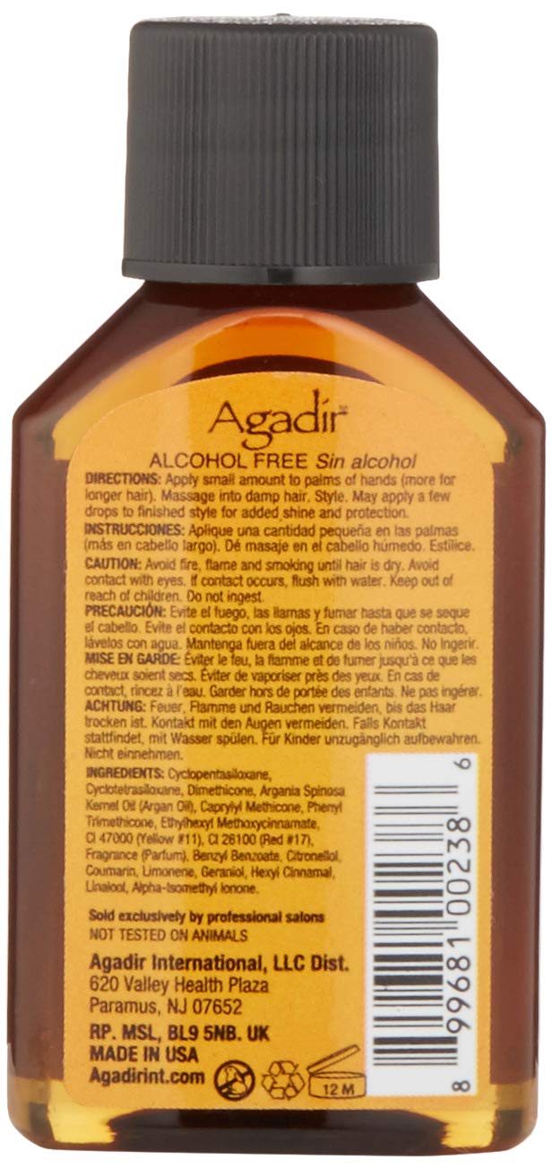 AGADIR Argan Oil Hair Treatment, 1 Fl Oz