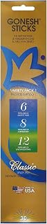 Gonesh GOSTV1 Classic Variety 1 (6,8,12) Incense Sticks