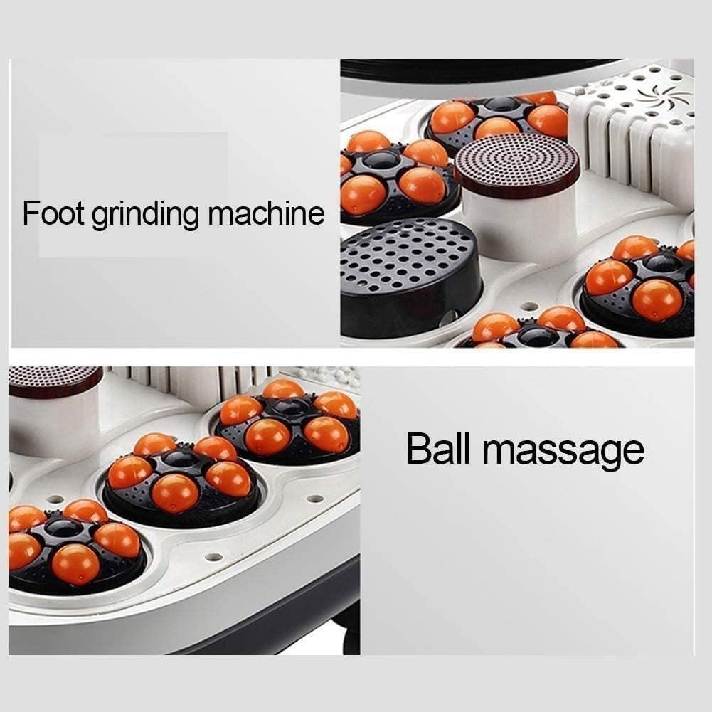 Foot Spa Bath Massager, Foot Spa Massager with Heat, Bubble Jets, Foot Bath Tub with Adjustable Time & Temperature, for Tired Feet, & Stress Relief