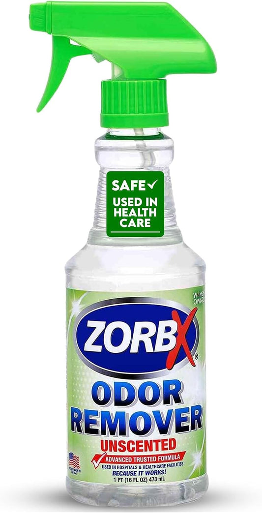 ZORBX Unscented Odor Remover Spray 16 Oz