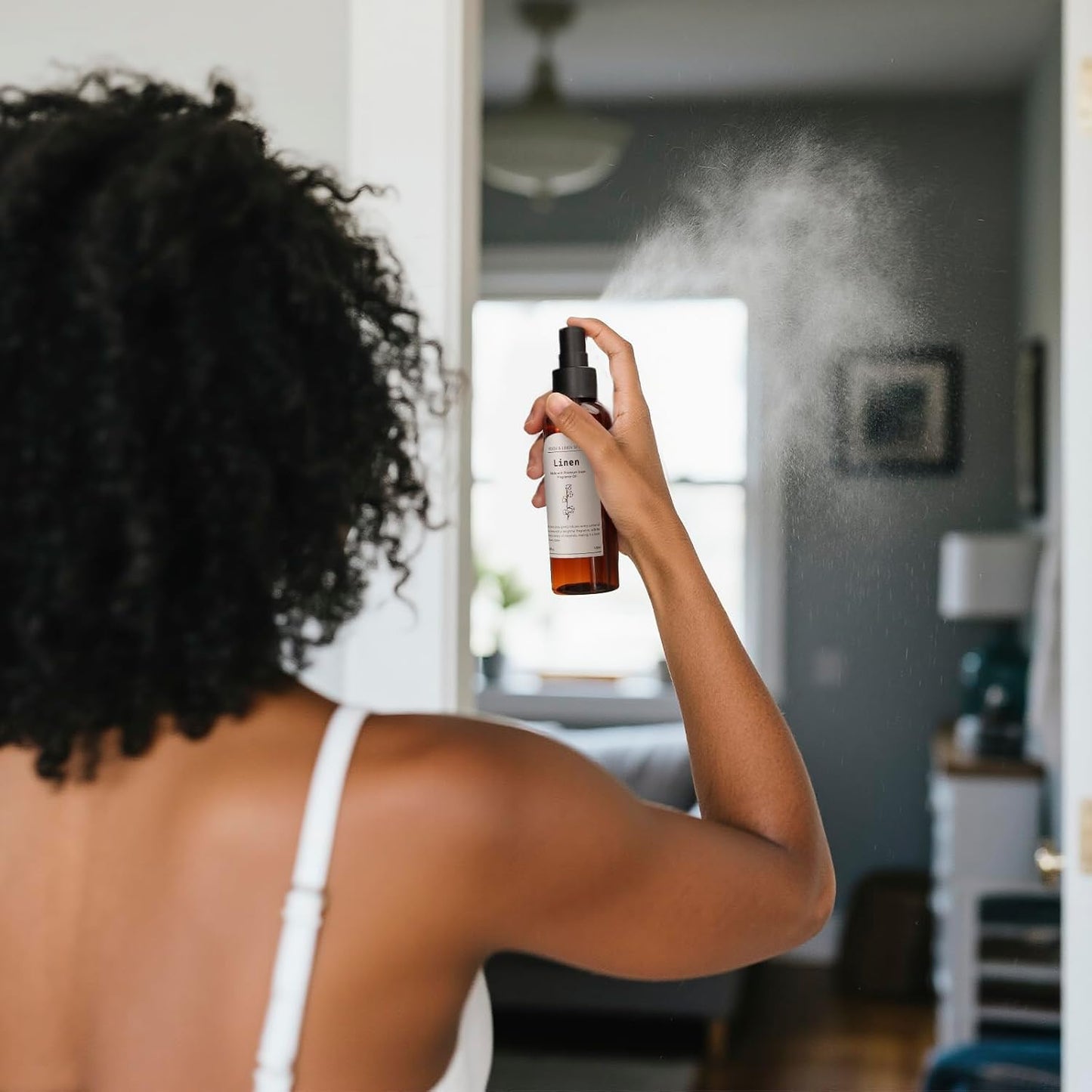 Linen Room Spray, Home Fragrance Concentrated Room Spray, Long Lasting Air Fresheners for Home, Room Air Freshener Spray, Odor Eliminator, 8.12 fl oz