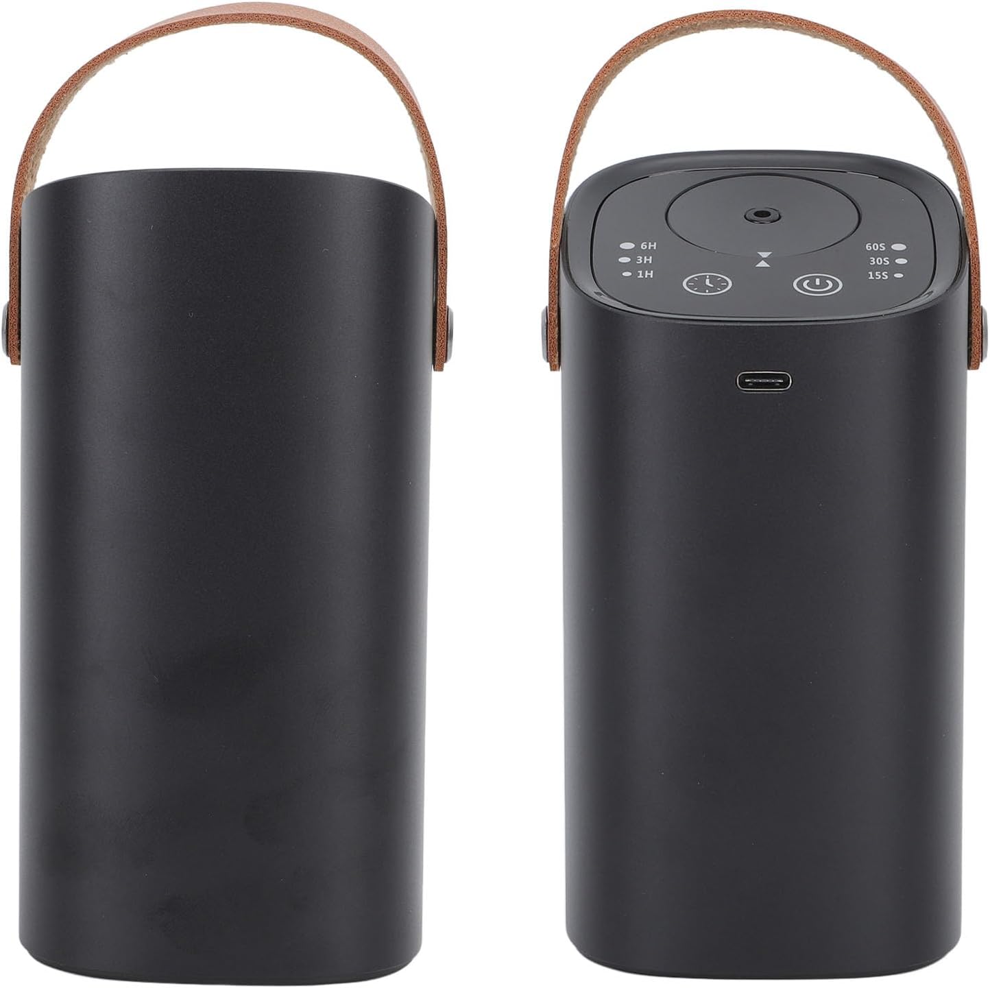 Waterless Essential Oil Diffuser, Rechargeable Portable Aromatherapy Diffuser Machine Automatic Intelligent USB Charging 20ml Capacity for Home Car Room Office