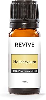 Helichrysum Essential Oil by Revive Essential Oils - 100% Pure Therapeutic Grade, for Diffuser, Humidifier, Massage, Aromatherapy, Skin & Hair Care