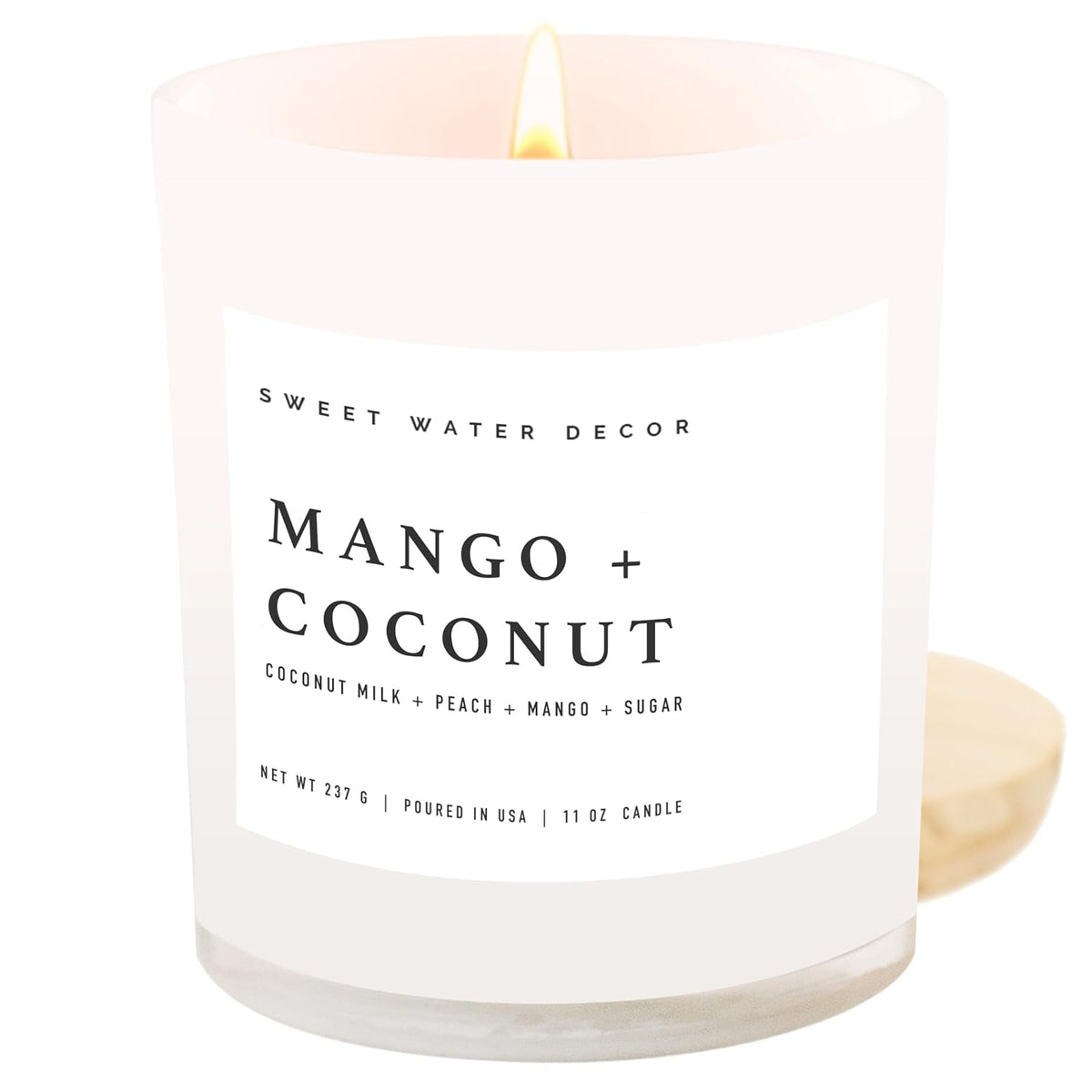 Sweet Water Decor Mango and Coconut Candle - Soy Pineapple