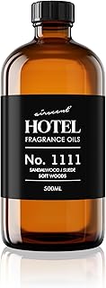 AirScent My Way Diffuser Oil No. 1111 Inspired by the 1 Hotel Scent - Sandalwood Suede Soft Woods - Fragrance Oil Blend for Ultrasonic and Waterless Diffusers and Crafting - 500 mL, 16.9 fl oz Bottle