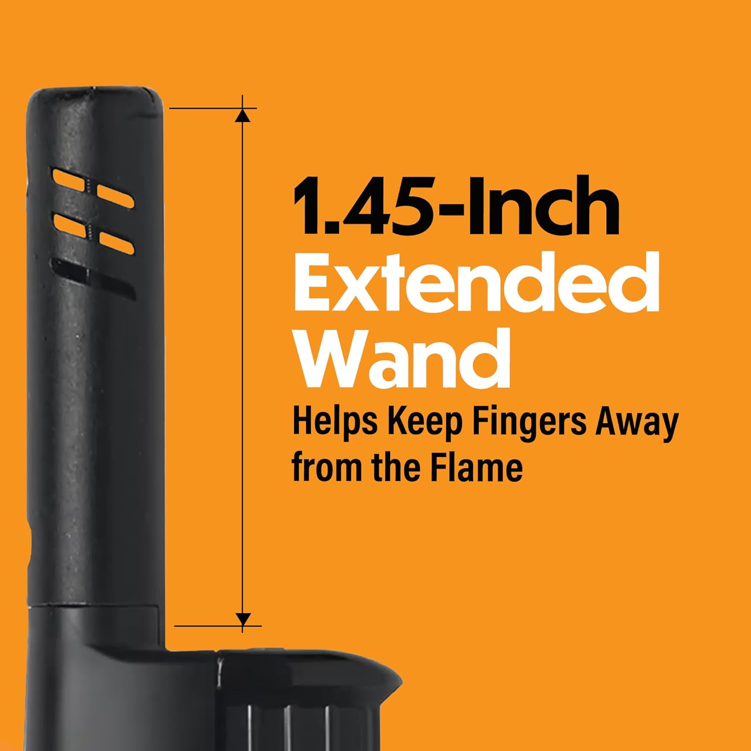 BIC EZ Reach Candle Lighter, The Ultimate Lighter with Extended Wand for Grills and Firepits