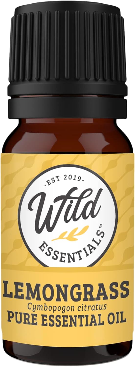 Wild Essentials 4-Piece 100% Pure Therapeutic Grade Essential Oil Sampler Set - Aromatherapy Gift Set - Includes Lavender, Peppermint, Lemongrass and Orange- 5ml Bottles