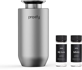 Smart Car Aroma Diffuser 30ml – USB Rechargeable, Waterless Essential Oil Scent Air Machine for Car & Home, 3 Intensity Modes, Long-Lasting Aroma, Portable & Travel-Friendly