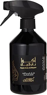 Aqua Bab Al Rayan & Linen Mist – Long-Lasting Alcohol-Free Air Freshener for Home, Upholstery, Carpets, Bed Linen & Clothes – 17 fl oz / 500ml