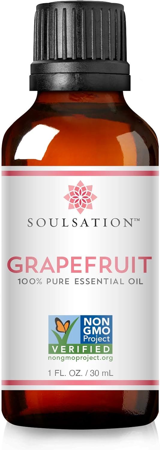 SoulSation Pink Grapefruit Essential Oil Non-GMO, 1oz