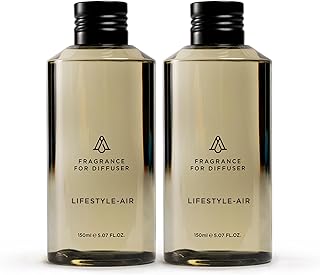 AromaPlan Hotel Scents Lifestyle Air 5 Fl Oz (2 Pack), Luxury Aroma & Hotel Fragrance Diffuser Oil- Hotel Diffuser Oil for Aromatherapy- USA Made, Bigger Bottle, Bolder Aroma & Longer Lasting