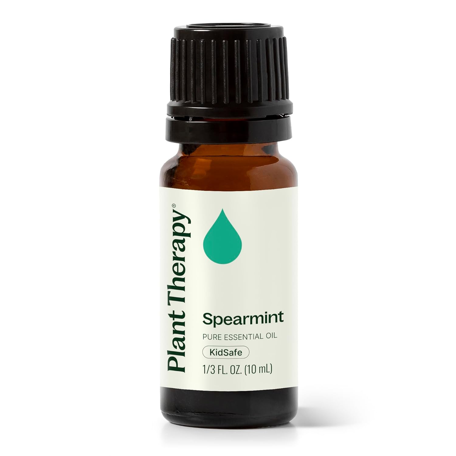 Plant Therapy Spearmint Essential Oil 10 mL (1/3 oz) 100% Pure, Undiluted, Digestive Health, Fresh Scent, Tension Relief