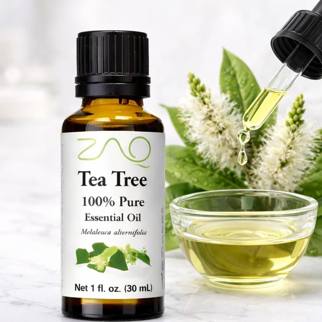 ZAQ 100 Percent Pure Aromatherapy Essential Oil, Tea Tree