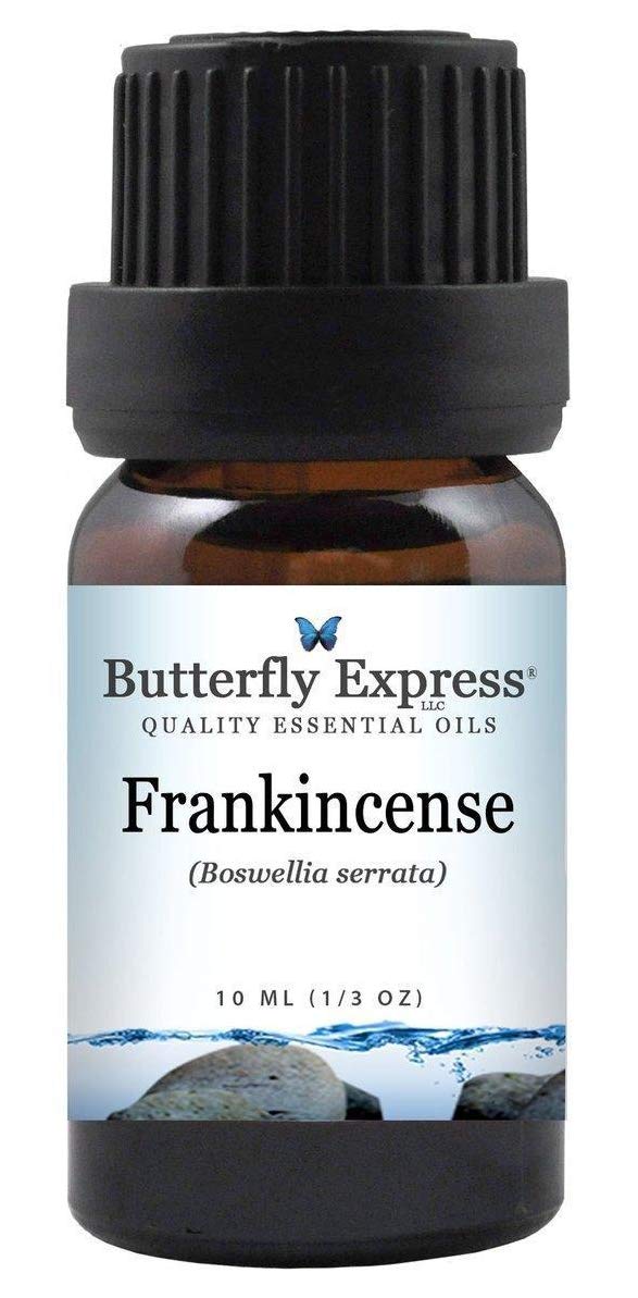 Frankincense (Boswellia serrata) Essential Oil 10ml - 100% Pure - by Butterfly Express