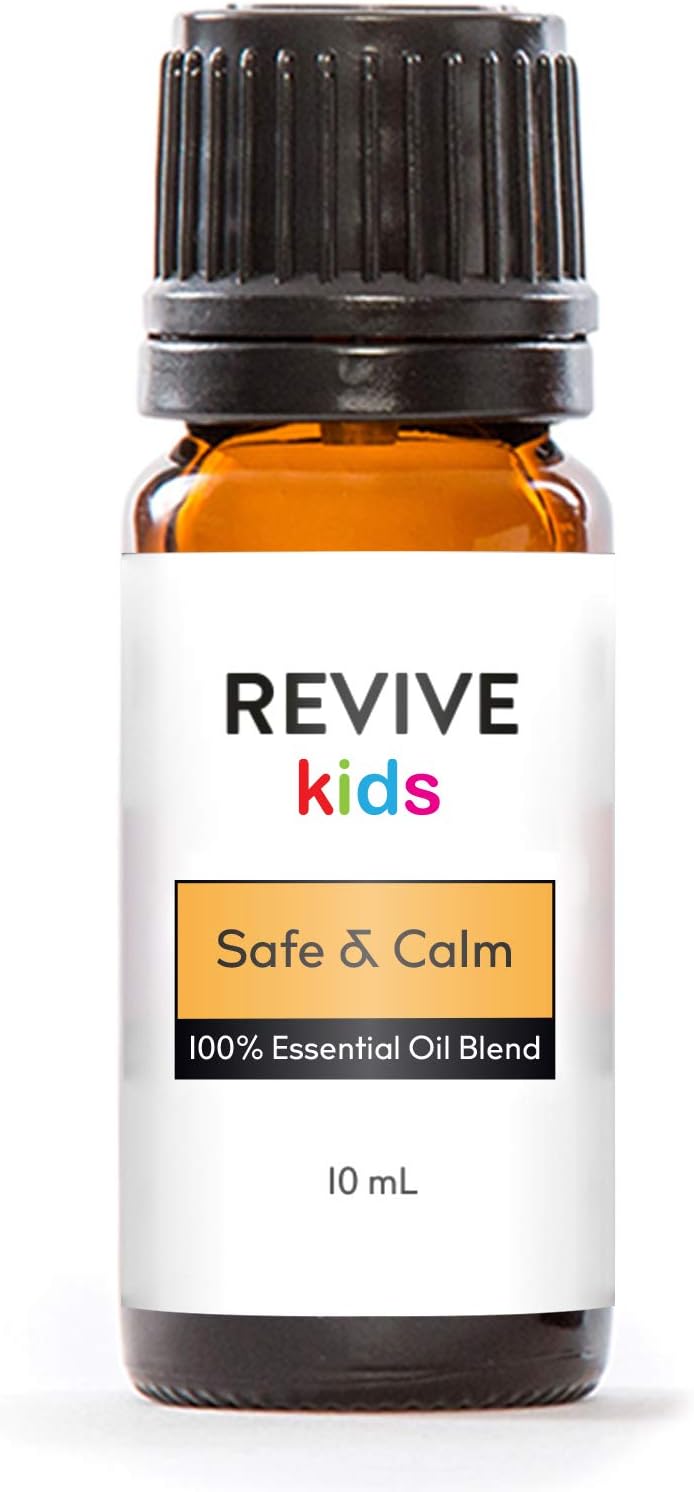 Safe & Calm Essential Oil Blend by Revive Essential Oils - 100% Pure Therapeutic Grade, for Diffuser, Humidifier, Massage, Aromatherapy, Skin & Hair Care