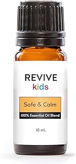 Safe & Calm Essential Oil Blend by Revive Essential Oils - 100% Pure Therapeutic Grade, for Diffuser, Humidifier, Massage, Aromatherapy, Skin & Hair Care