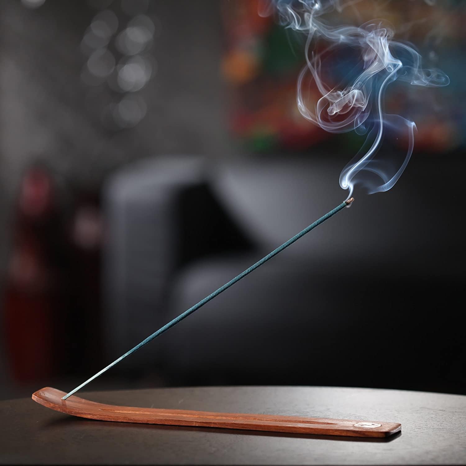 Hosley Aromatherapy 480 Pack Incense Sticks Lavender Eucalyptus Mint Sandalwood Sweet Pea Jasmine Tropical Mist Apple Cinnamon Fresh Bamboo Dragon's Blood Myrrh Lavender Lilac Hills Frankincense
