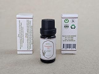 Premium Rosemary (Rosmarinus officinalis) 10 ml Essential Oil, 100% Pure, Therapeutic‑Grade, Aromatherapy, Hair & Scalp, Skin & DIY Uses