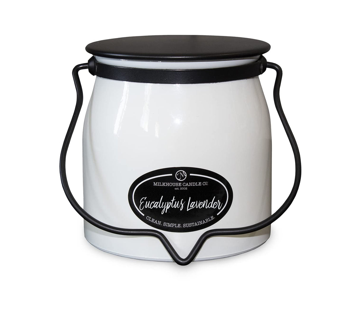 Milkhouse Candle Company Eucalyptus Lavender Soy Candle - Lavender