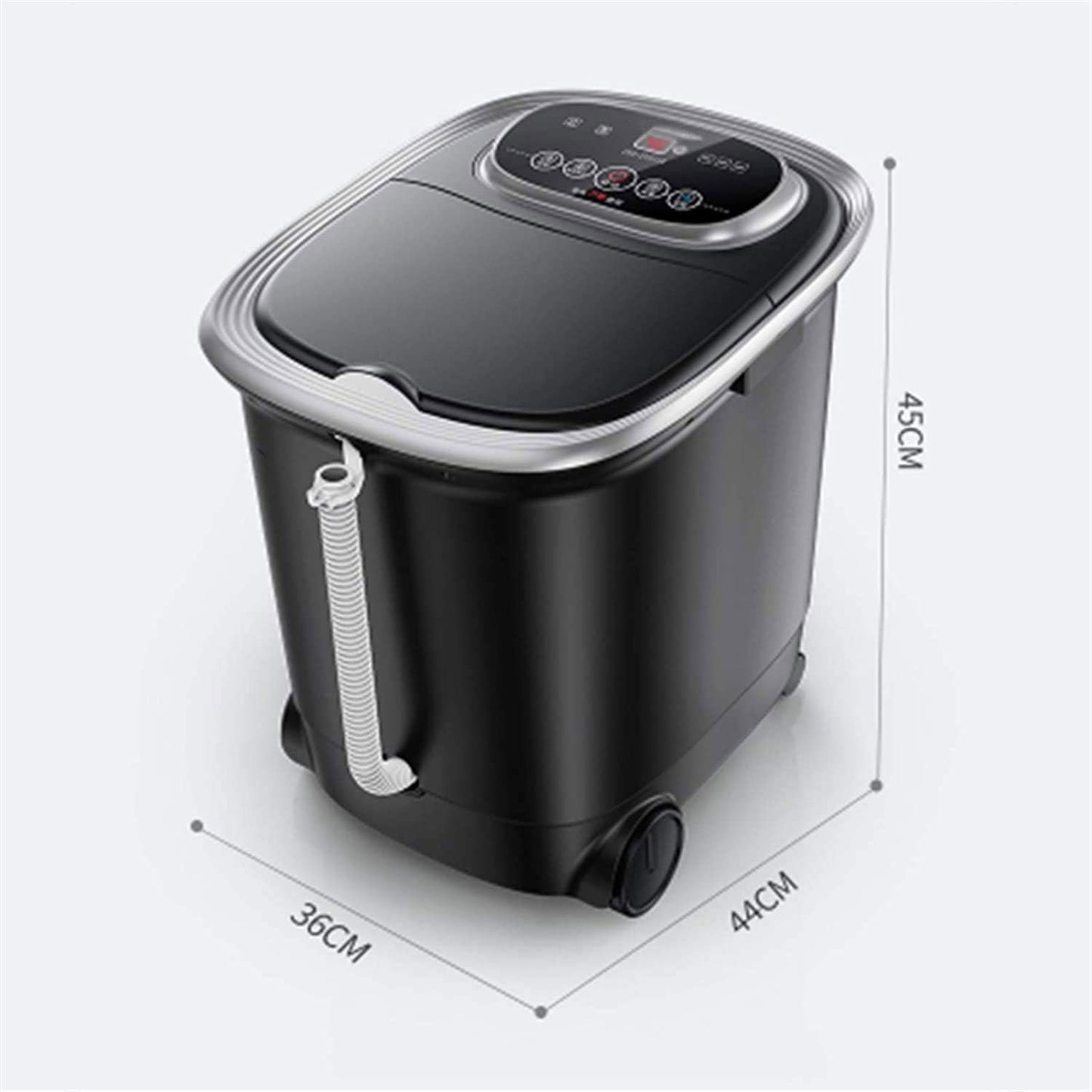 3-in-1 Foot Spa Bath Massager with Heat Bubbles, Heated Foot Bath Tub, 8D Massage Rollers, Digital Temperature Control, Home Use