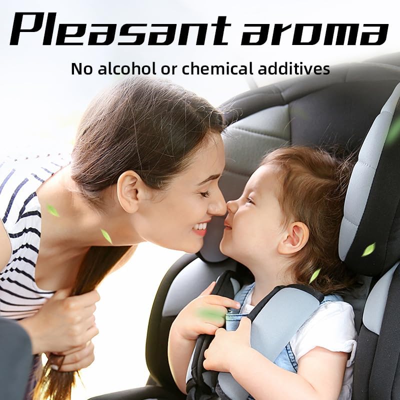 Smart Car Air Freshener Diffuser with Star Projector & Mood Lights - 160ml Large Capacity, 3 Modes, Automatic Mode, 500mAh Long-Lasting Battery, Cologne Scent for Car & Home