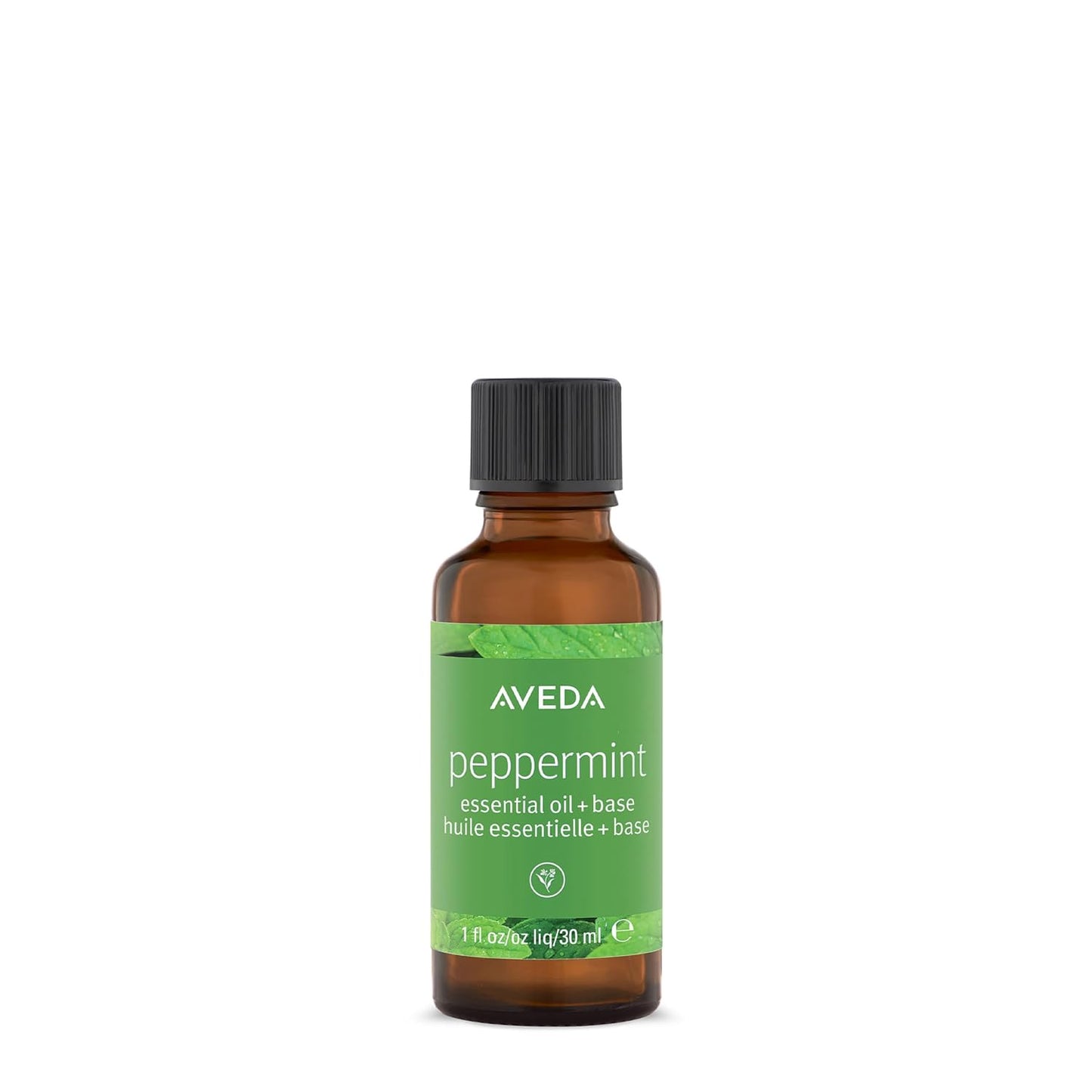 Aveda Peppermint Essential Oil + Base | Refreshing Aroma | for Body & Bath, 1 Fl Oz