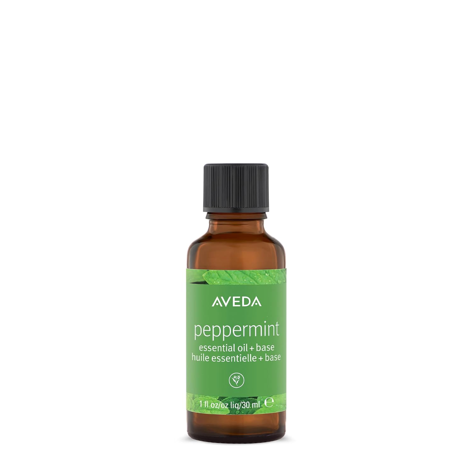 Aveda Peppermint Essential Oil + Base | Refreshing Aroma | for Body & Bath, 1 Fl Oz