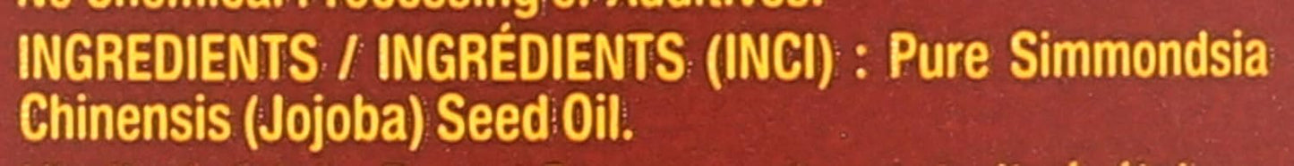 Desert Essence 100% Pure Jojoba Oil - 4 oz - Moisturizes Body Skin & Cleanses Clogged Pores -Nourishes Hair and Scalp - Hair Care & Skincare Essential Oil - Suitable for Sensitive Skin