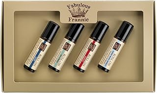 Fabulous Frannie Roll On Mind Body Soul Kit - All Natural Ingredients and 100% Pure Essential Oils -This Kit Includes De-Stress, Energy, MBS and Sleep roll-ons